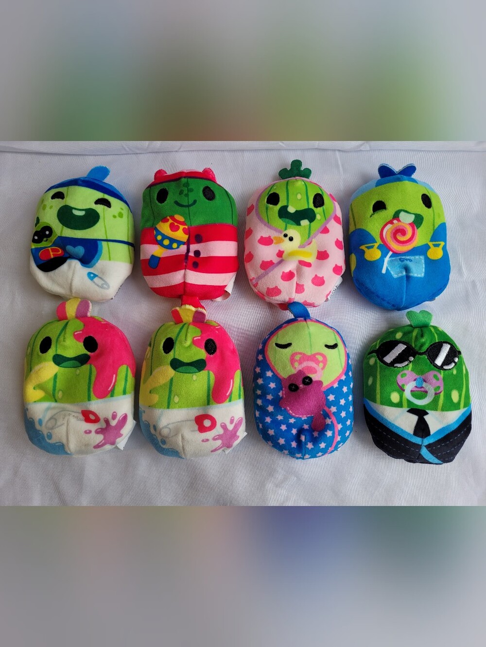 8 Set Minis Cat Vs Pickle Plush Toy